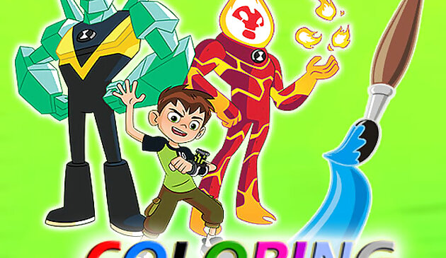 Бен 10 раскраски