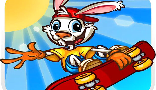 Кролик скейтер