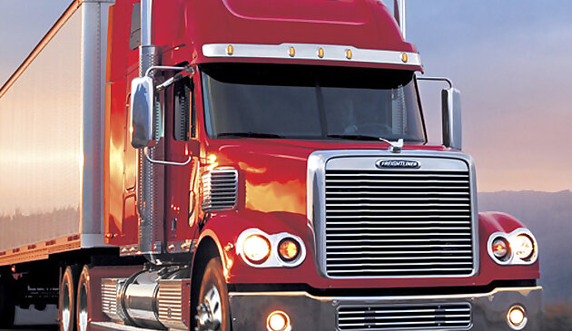 Грузовик коллекция пазлов