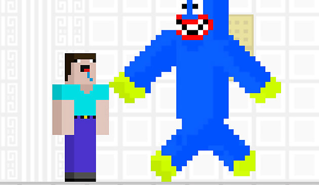 Нуб против Голубого Монстра