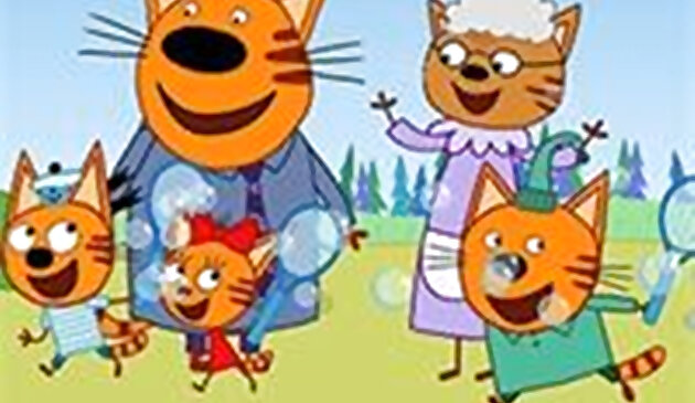 Три кота Образовательные игры для детей