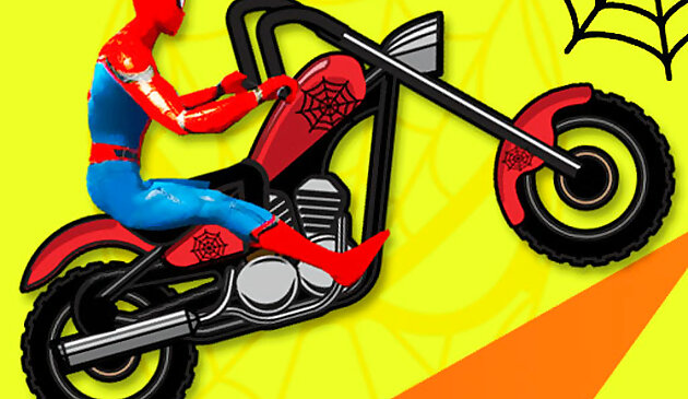 Спайдермен мотобайк