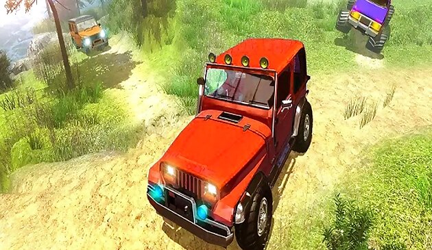 Внедорожный джип моделирование вождения
