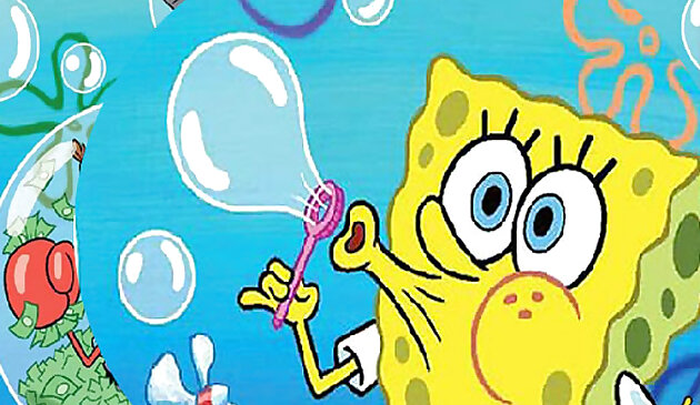 Губка Боб пузырь стрелять