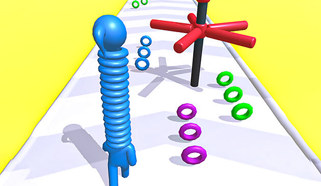 Длинная шея бег 3D