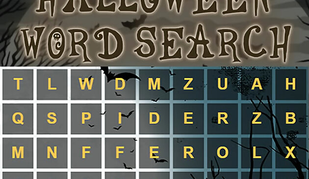 Хэллоуин Поиск слов