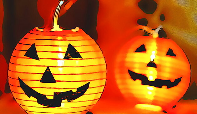 Веселые Хэллоуин тыквы