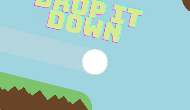 Опустить его