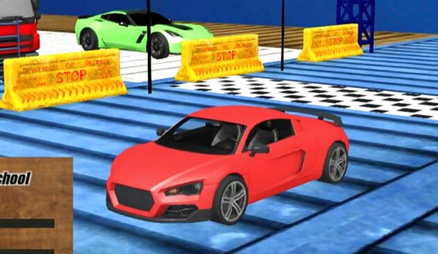 Невыполнимый трек автомобиль трюк гоночная игра