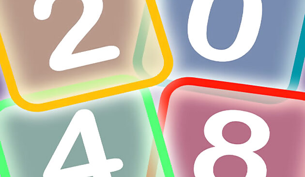 Неоновая игра 2048