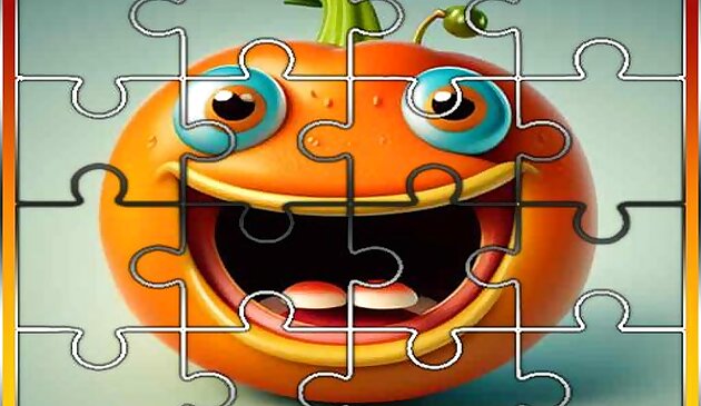 Хэллоуин тыква пазл