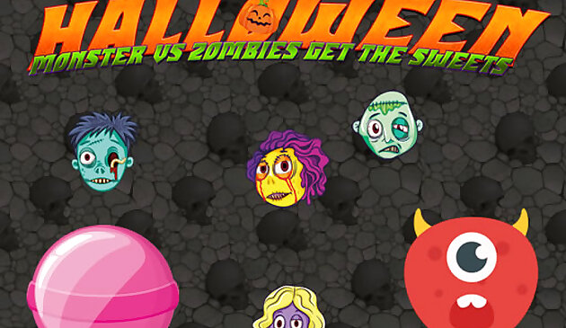 Хэллоуин Монстр против Зомби