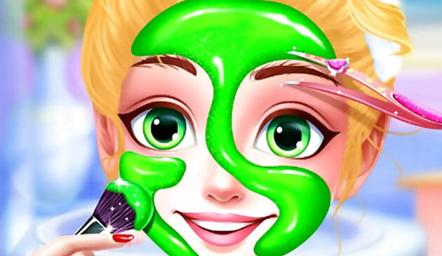 Радужная принцесса пони макияж 2