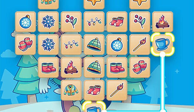 Зимний маджонг