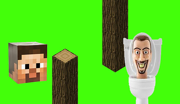 Скибиди Туалет флэппи Minecraft