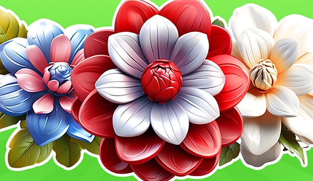 Объединить цветы в 2D