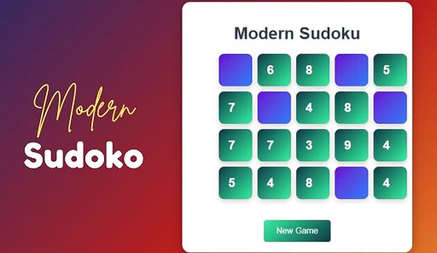 Современный судоку