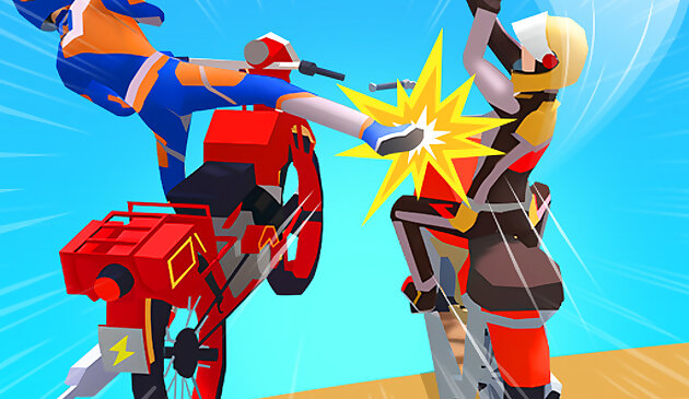 Мото атака: велосипедные гонки