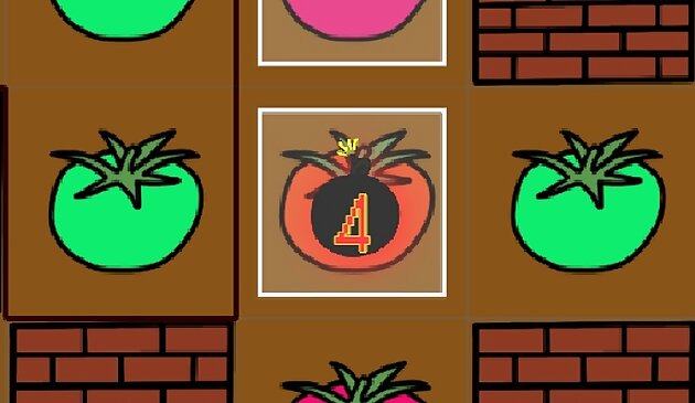 Покрасить помидор